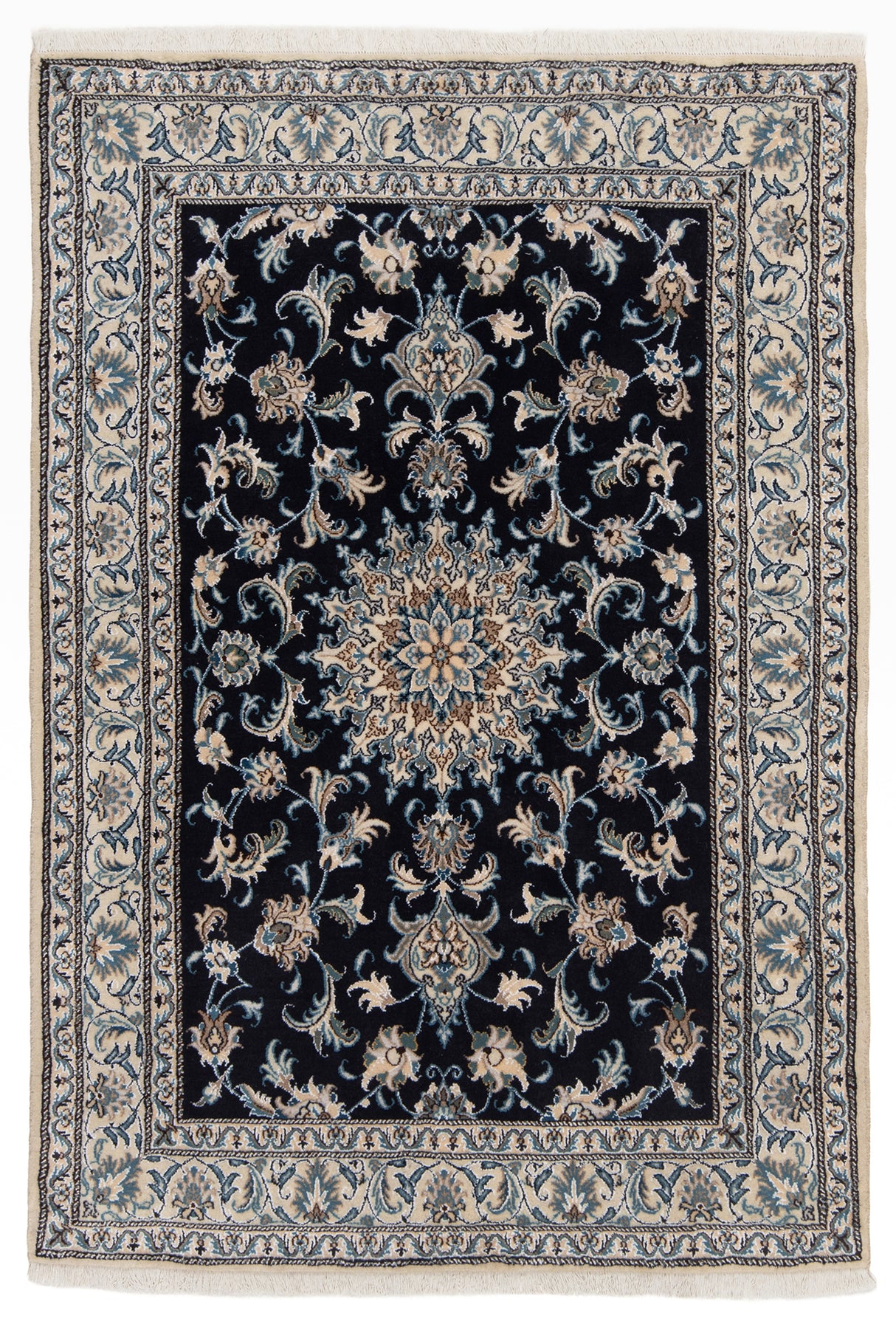 Alfombra persa Nain | 206 x 145 cm