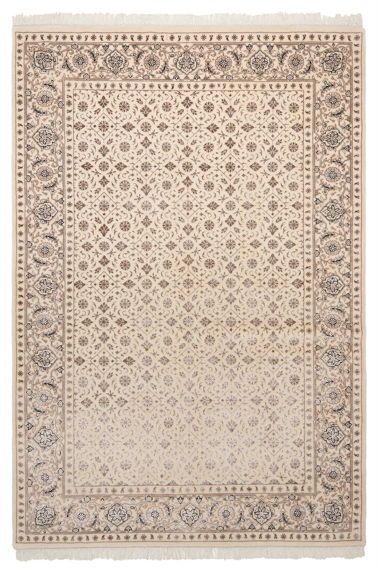 Alfombra Indo Tabriz | 184 x 126 cm
