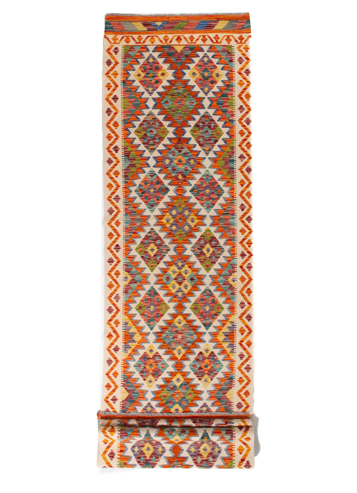 Kilim Afgano | 463 x 78 cm