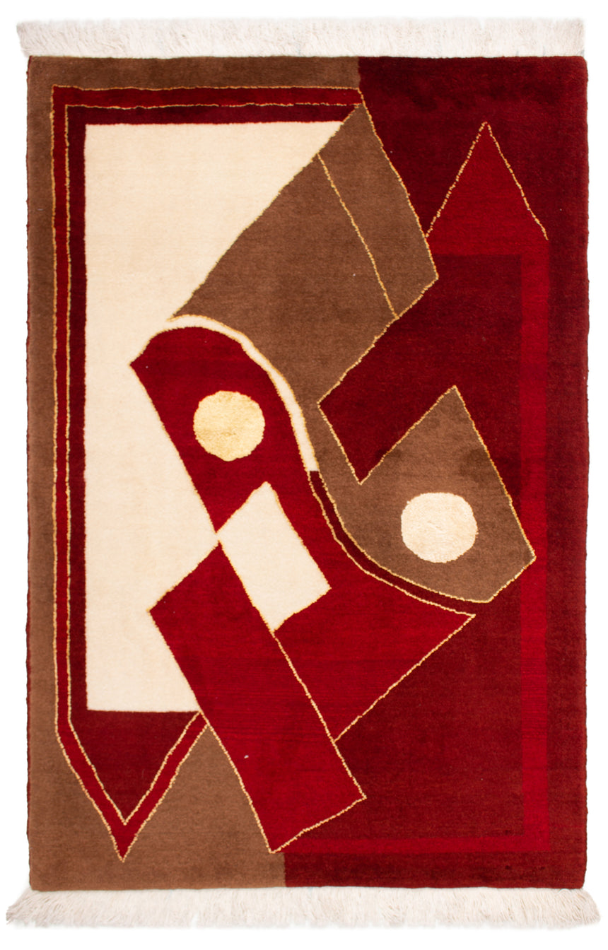 Alfombra Persa Moderna | 115 x 78 cm