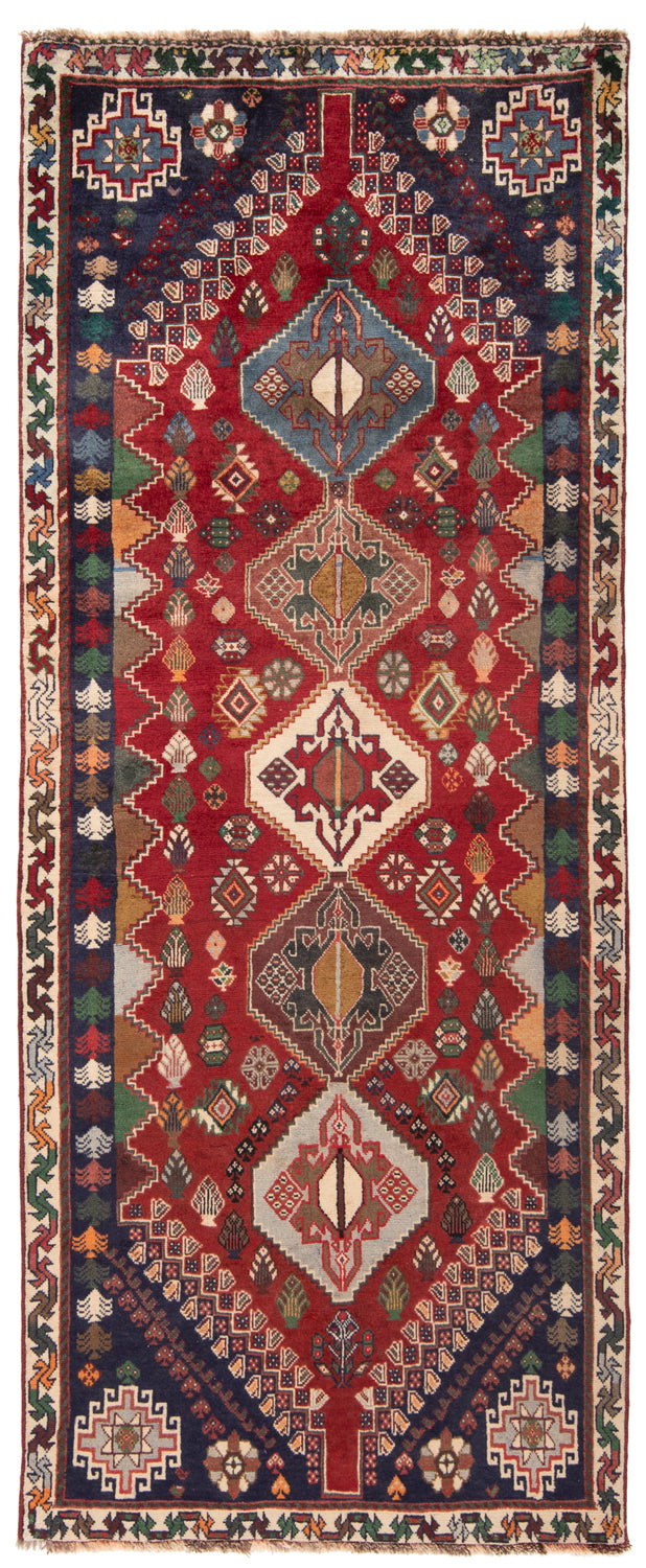 Shiraz Alfombra Persa | 243 x 98 cm