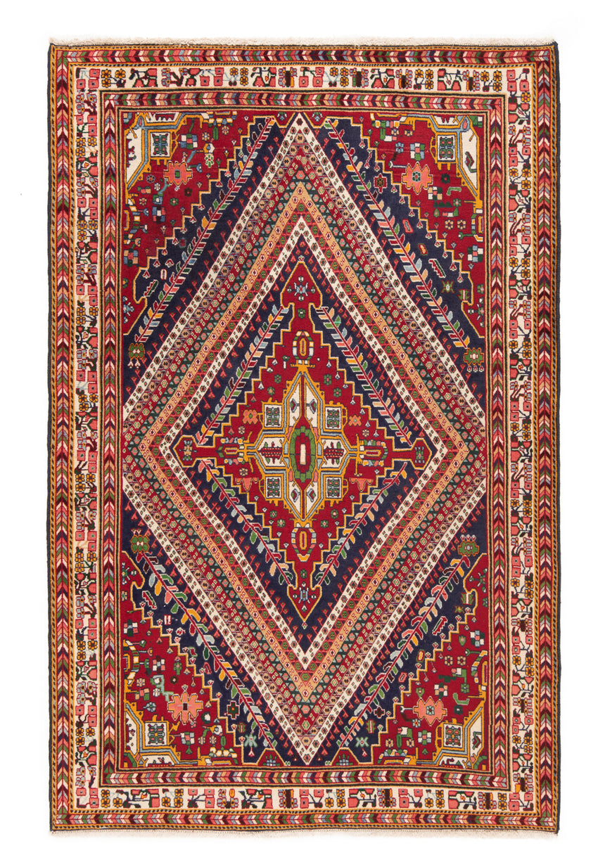 Shiraz Alfombra Persa | 204 x 133 cm