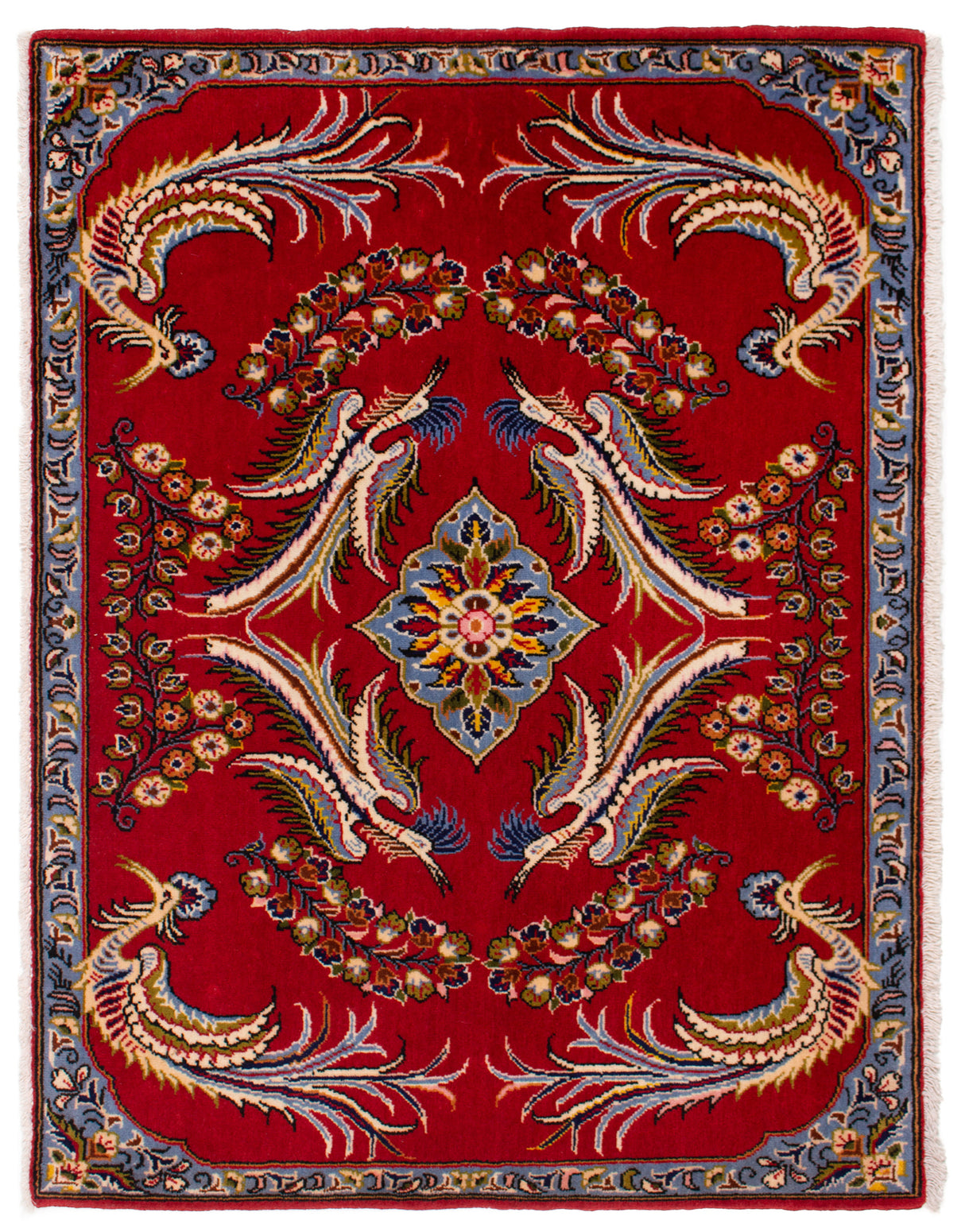 Alfombra Persa Kashan | 93 x 68 cm