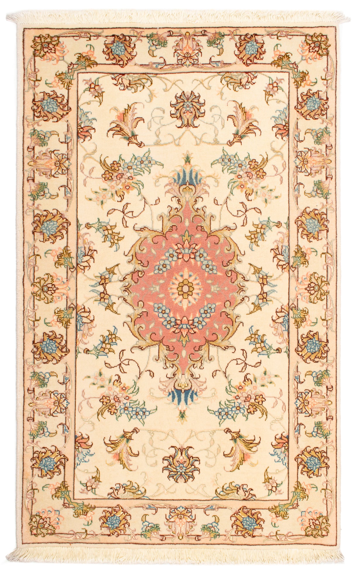 Carpetes persas Tabriz 50Raj | 119 x 72 cm