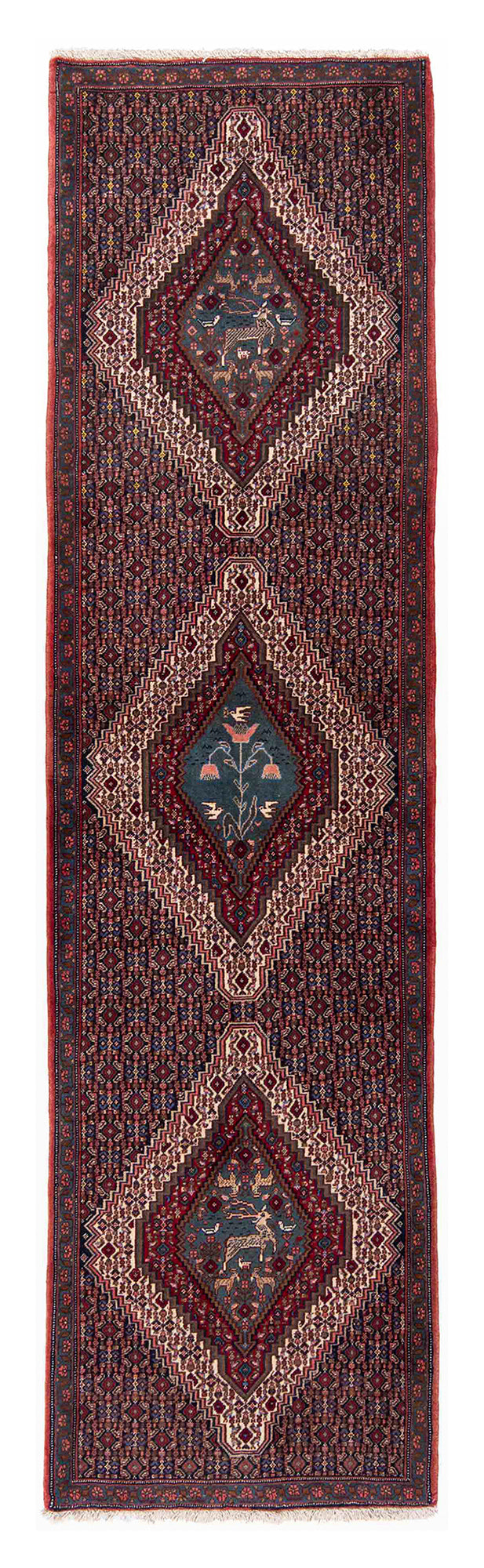 Senneh Alfombra Persa | 288 x 77 cm