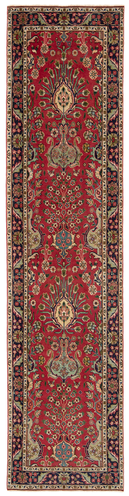 Alfombra persa Tabriz Patina | 336 x 81 cm