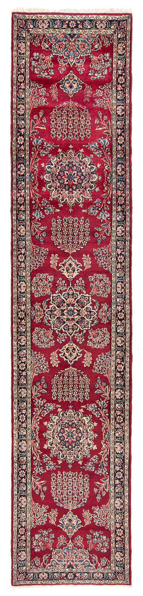 Kerman Alfombra Persa | 351 x 74 cm