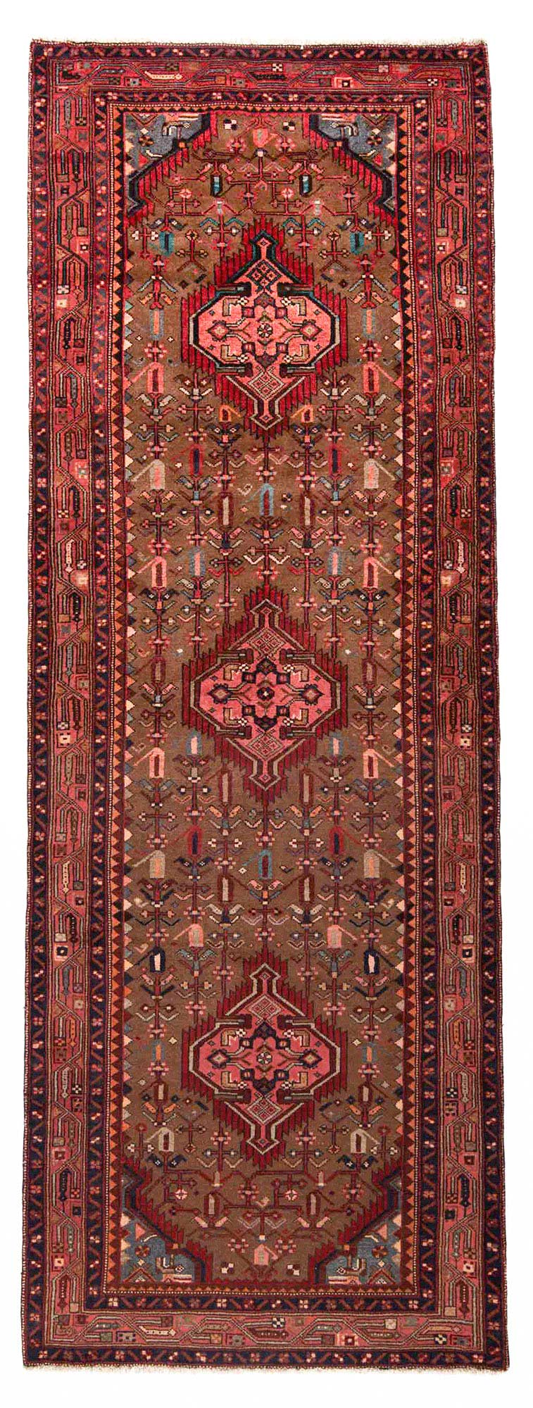 Hamedan Alfombra Persa | 340 x 122 cm