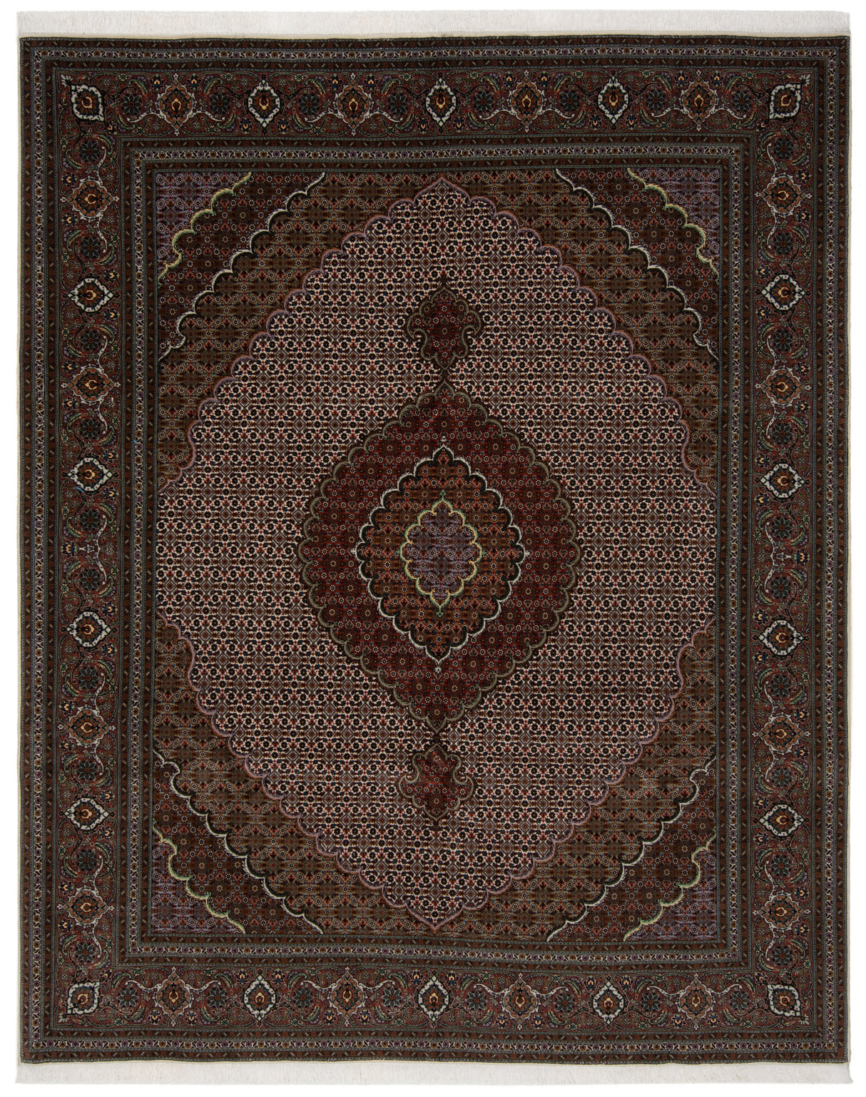 Carpetes persas Tabriz 50Raj | 255 x 202 cm