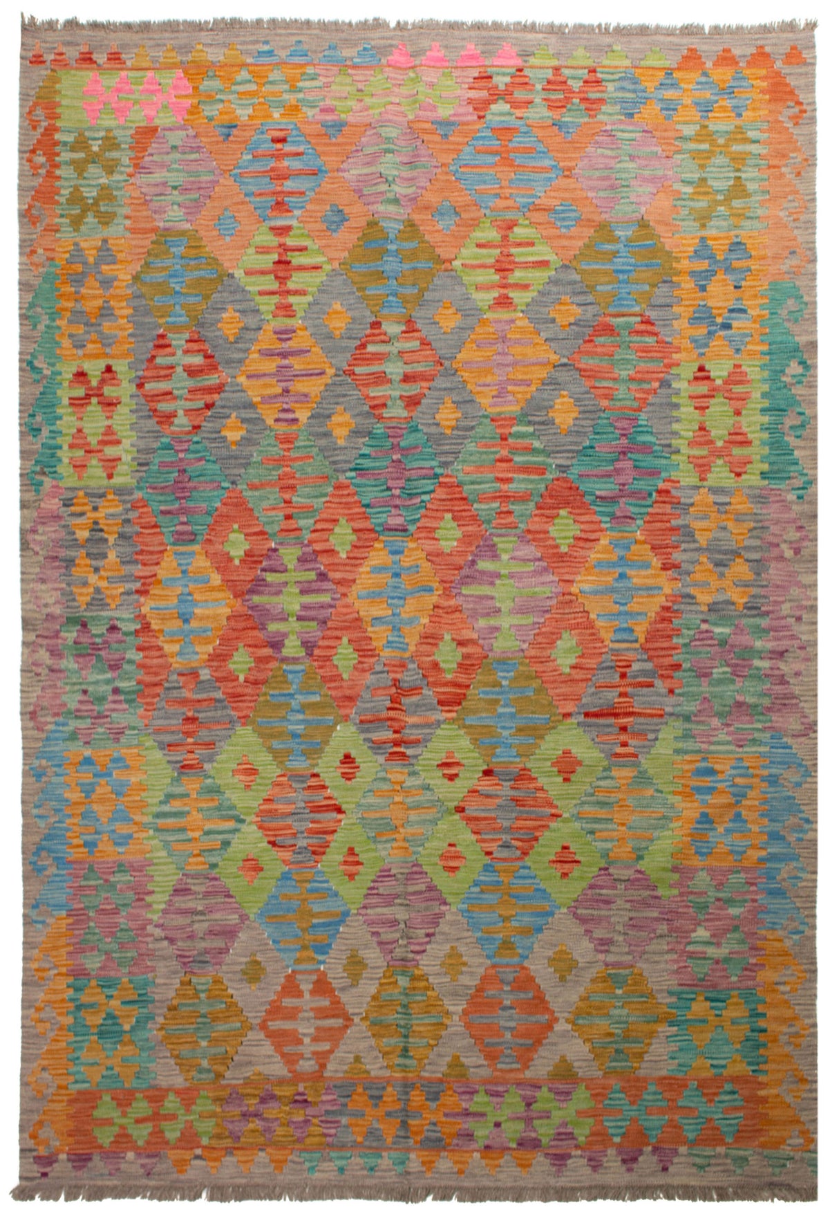 Kilim Afgano | 241 x 184 cm