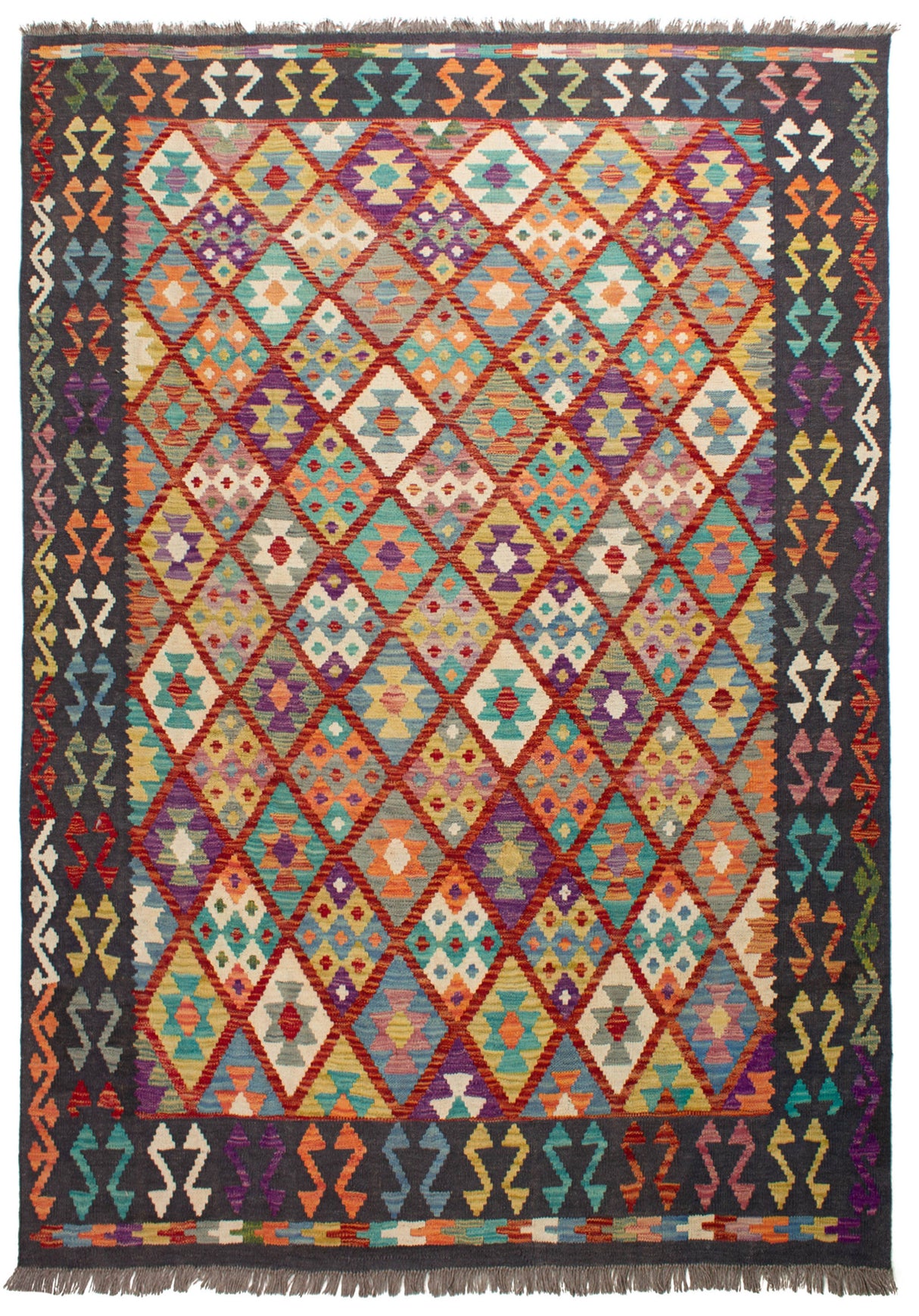 Kilim Afgano | 244 x 176 cm