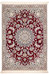 Carpetes persas Nain 9la | 124 x 88 cm