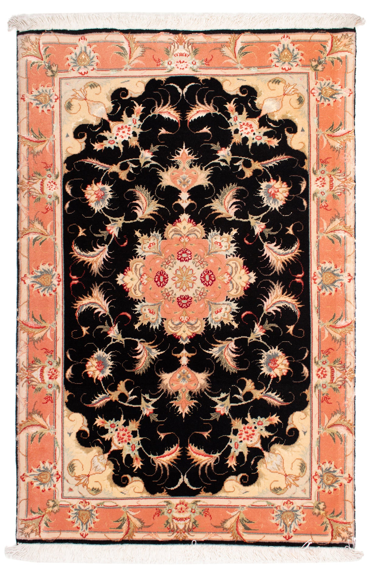 Alfombra Persa Tabriz 50Raj | 113 x 75 cm