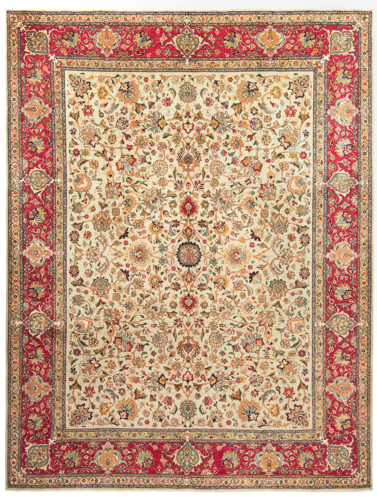 Tabriz do tapete persa | 397 x 304 cm