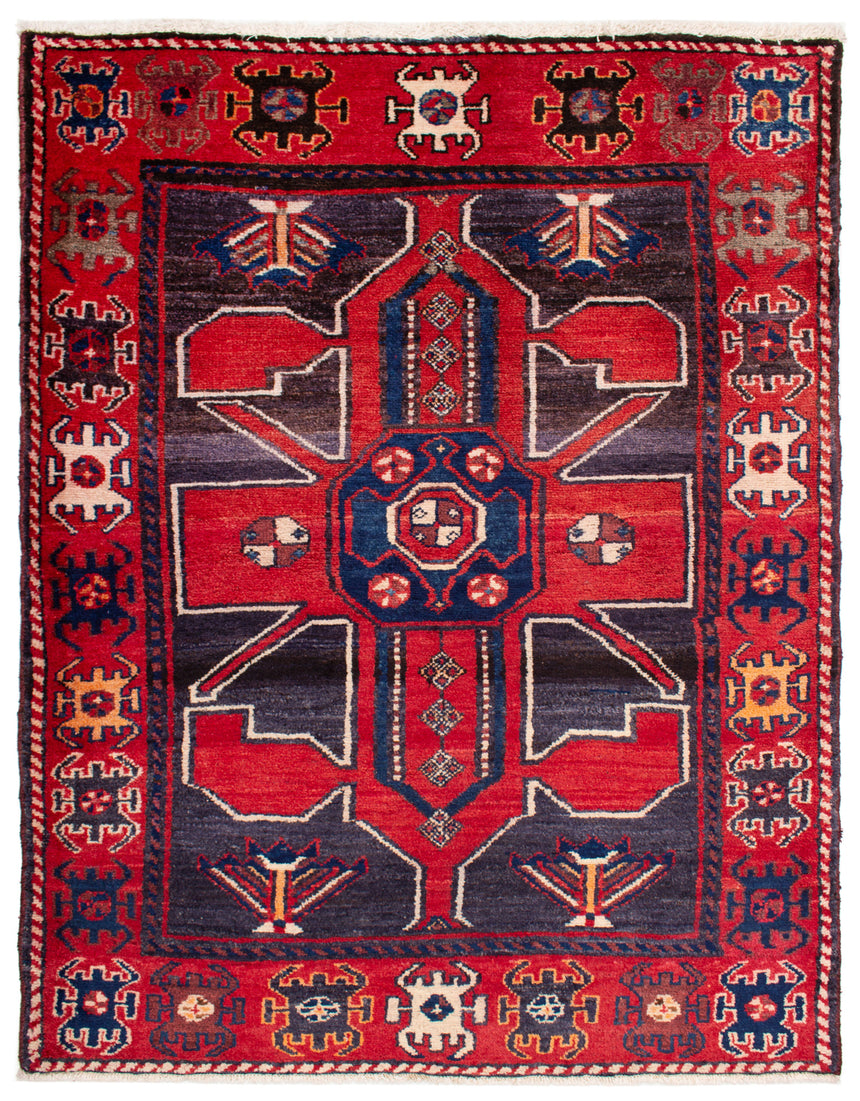 Alfombra Persa Hamedan | 137 x 106 cm