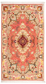 Alfombra Persa Tabriz 50Raj | 125 x 74 cm