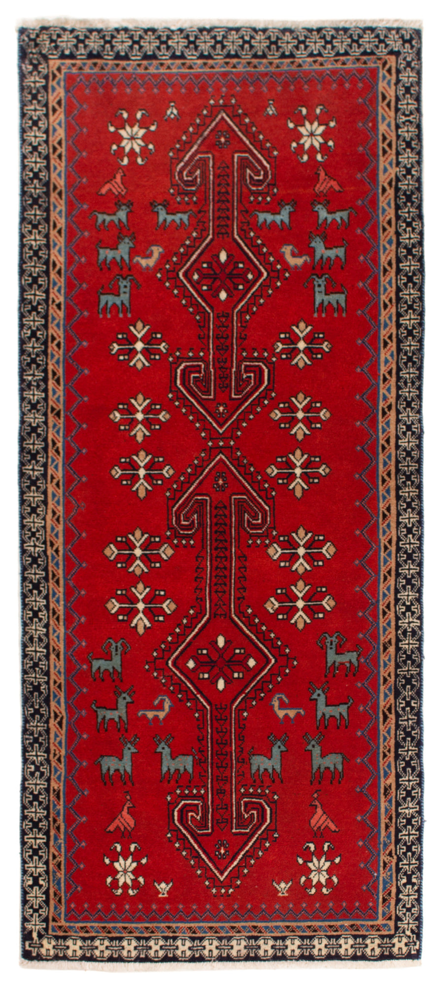 Alfombra Persa Shiraz | 194 x 79