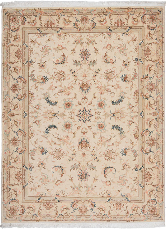 Alfombra persa Tabriz 50Raj | 198 x 147 cm