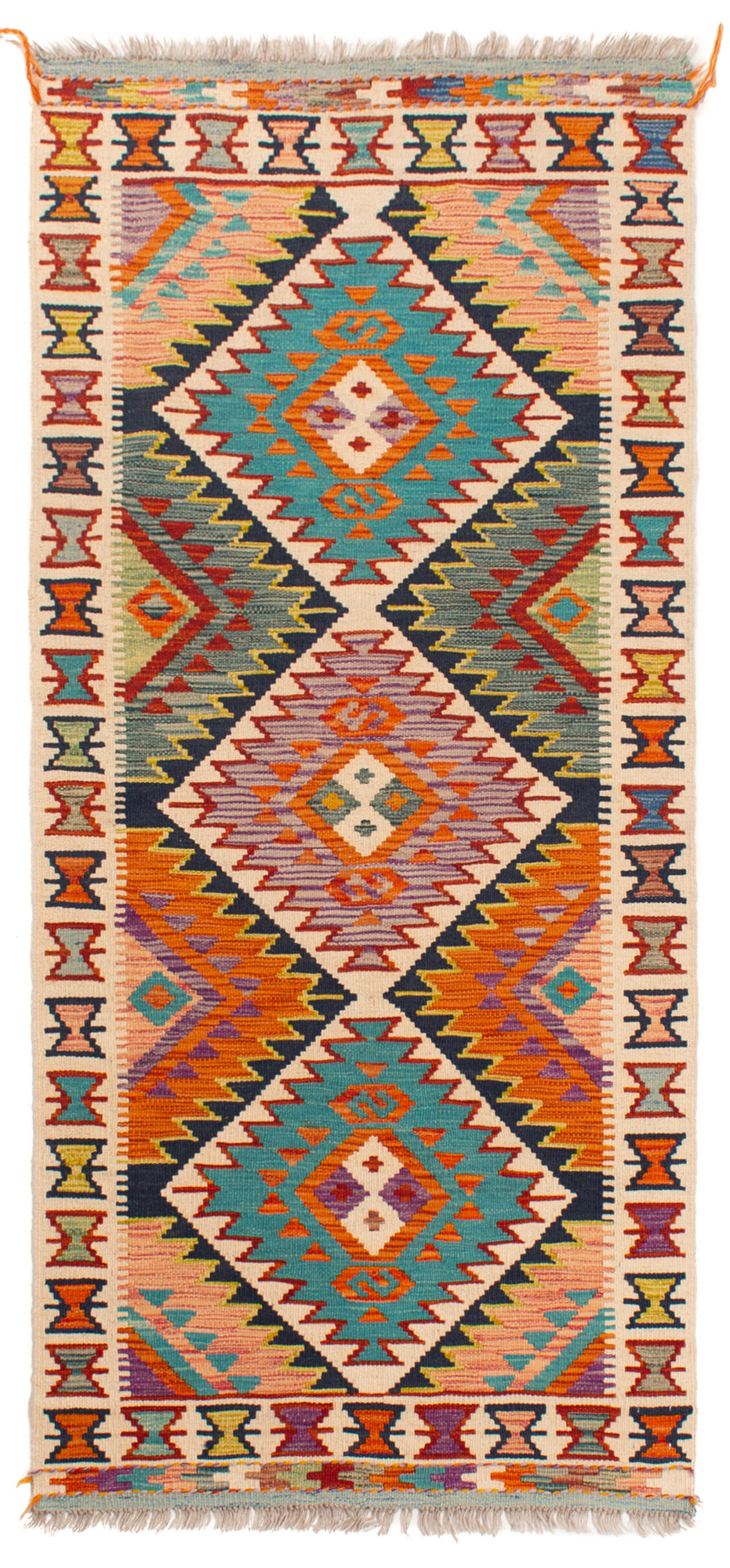 Kilim afgano | 193 x 78 cm