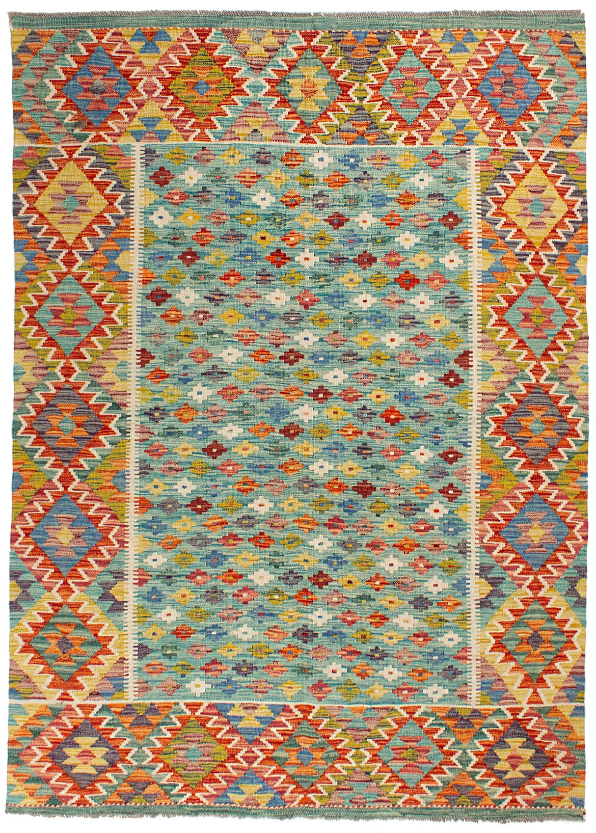 Kilim afegão | 200x144cm 