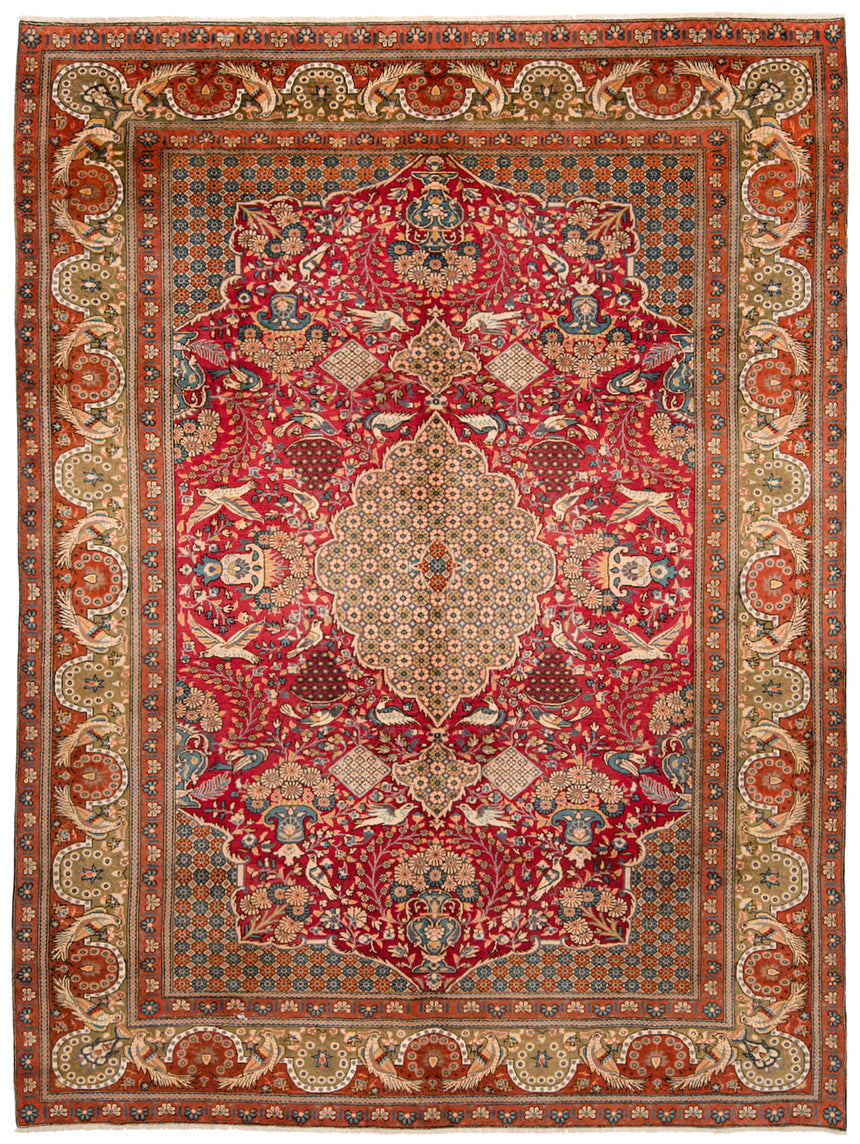 Alfombra persa Qom | 380 x 285 cm