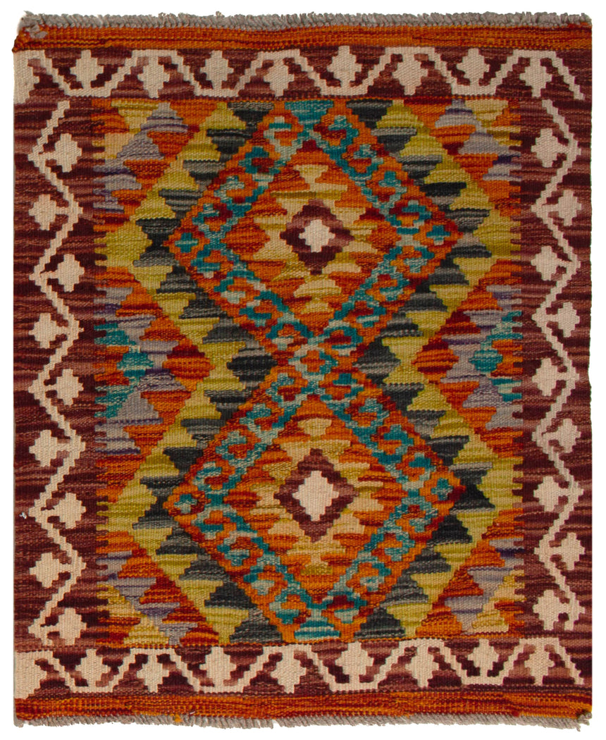 Kilim afegão | 90 x 60 (aprox.) 