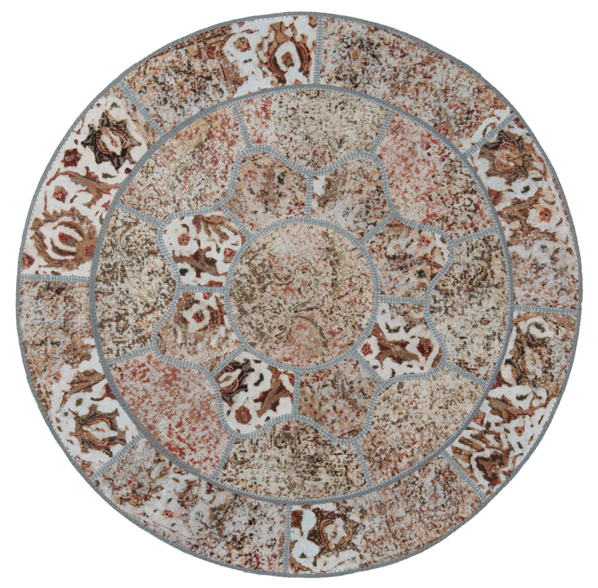 Carpete de retalhos | 151 x 150 cm