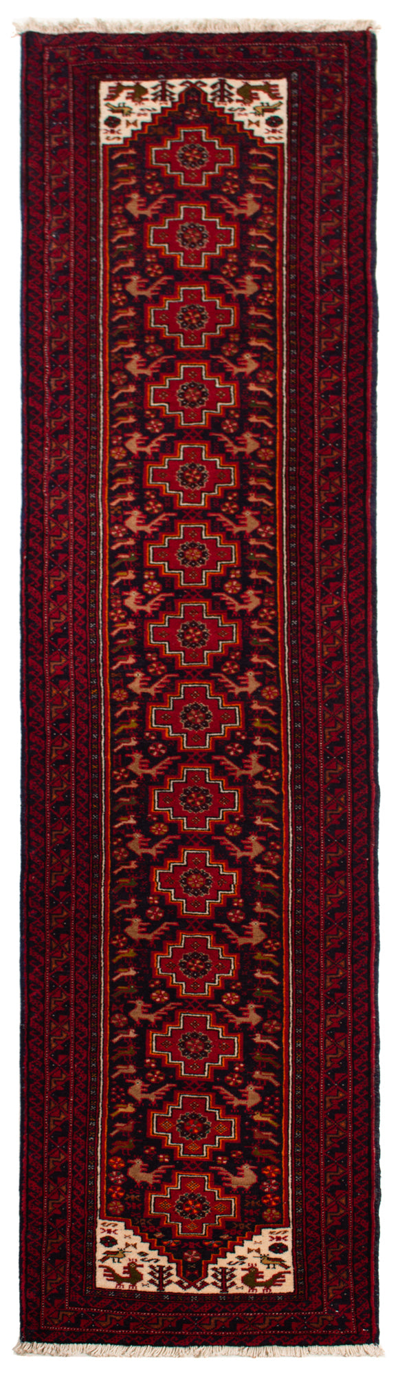 Alfombra Persa Baluch | 277 x 64 cm