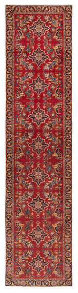 Alfombra persa Kashan | 403 x 95 cm