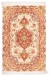 Carpetes persas Tabriz 50Raj | 91 x 59 cm