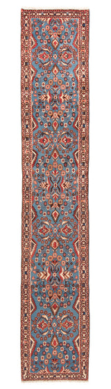 Alfombra persa Hamedan | 404 x 75 cm