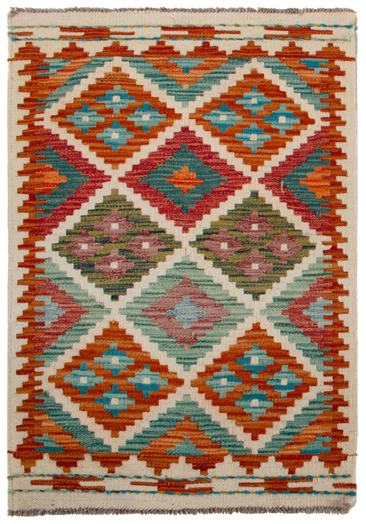 Kilim Afgano | 90 x 60 cm (Aprox.)