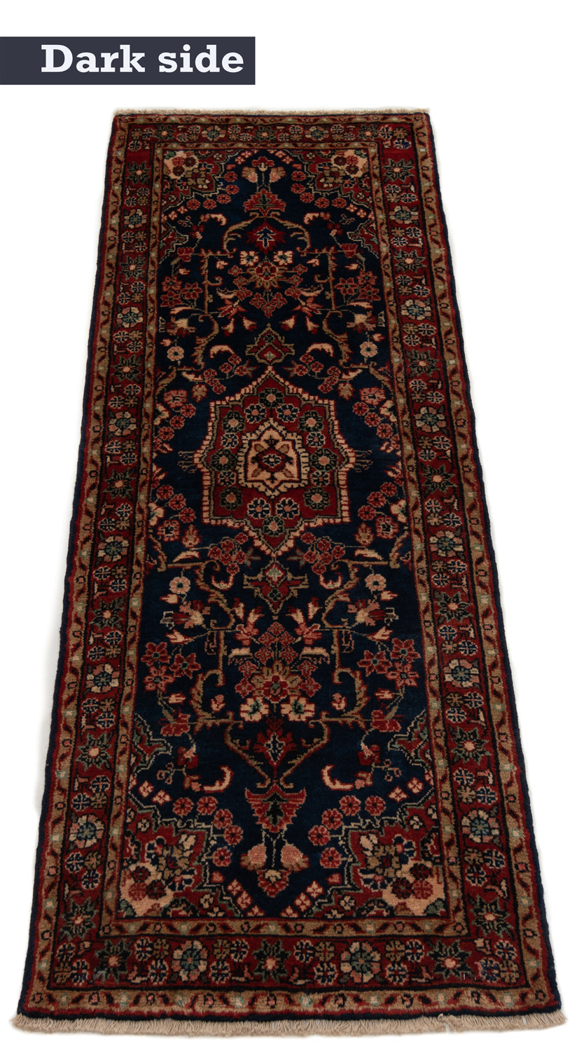 Alfombra persa Hamedan | 219 x 76 cm