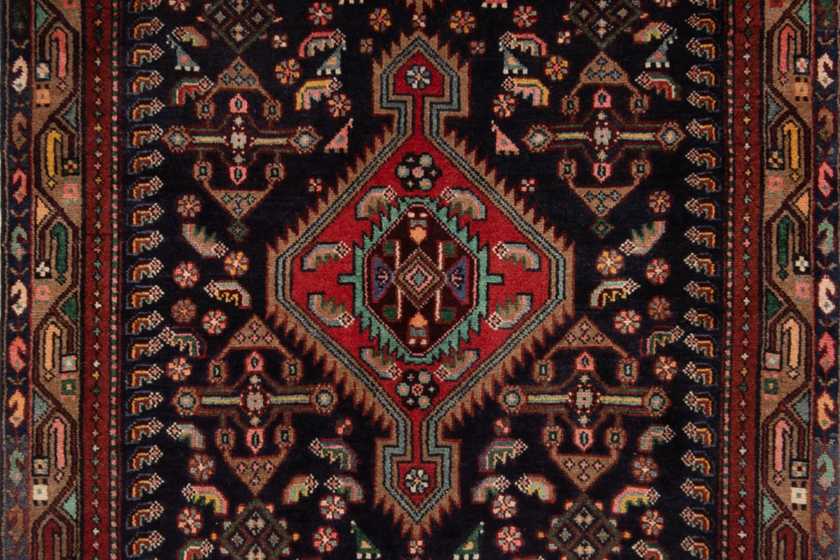 Alfombra persa Hamedan | 343 x 124 cm