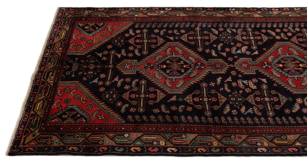 Alfombra persa Hamedan | 343 x 124 cm