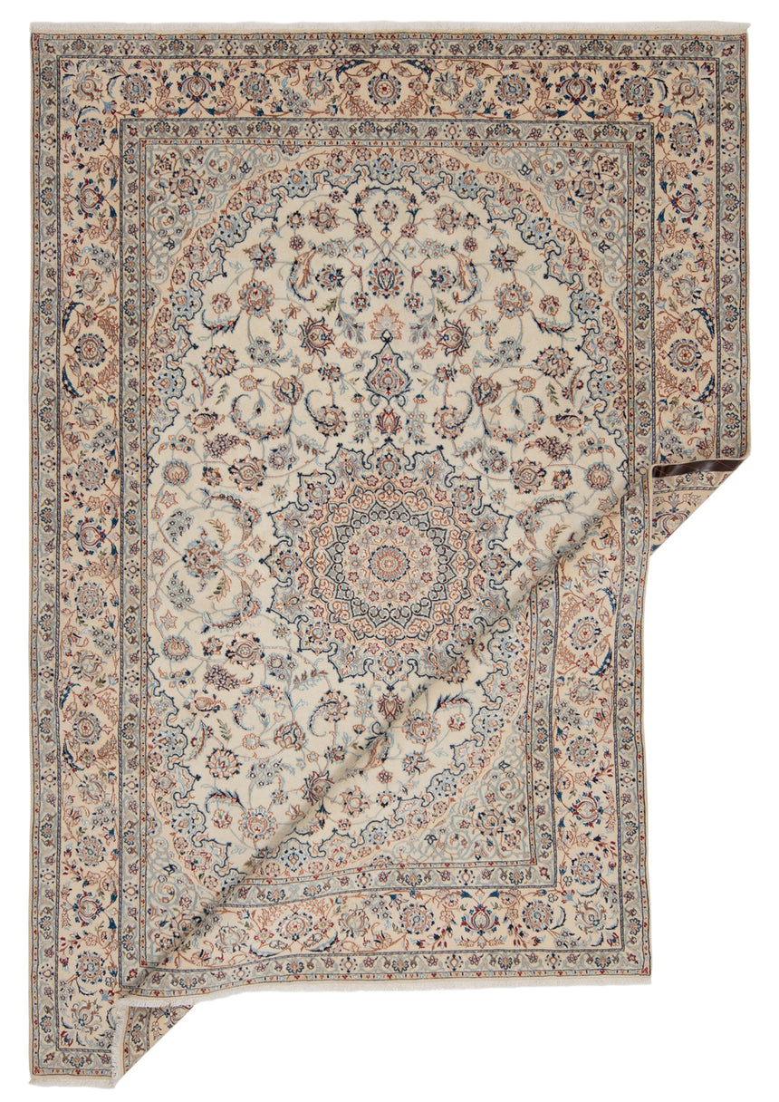 Alfombra persa Nain 9La | 345 x 235 cm