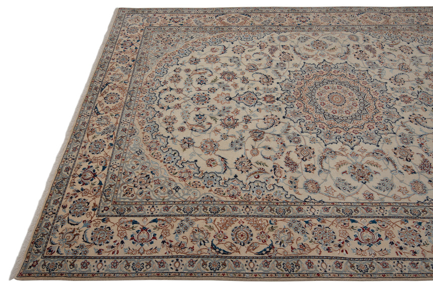 Alfombra persa Nain 9La | 345 x 235 cm