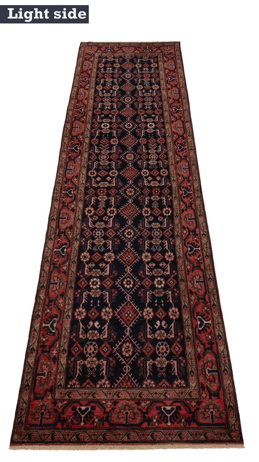 Alfombra persa Hamedan | 412 x 98 cm