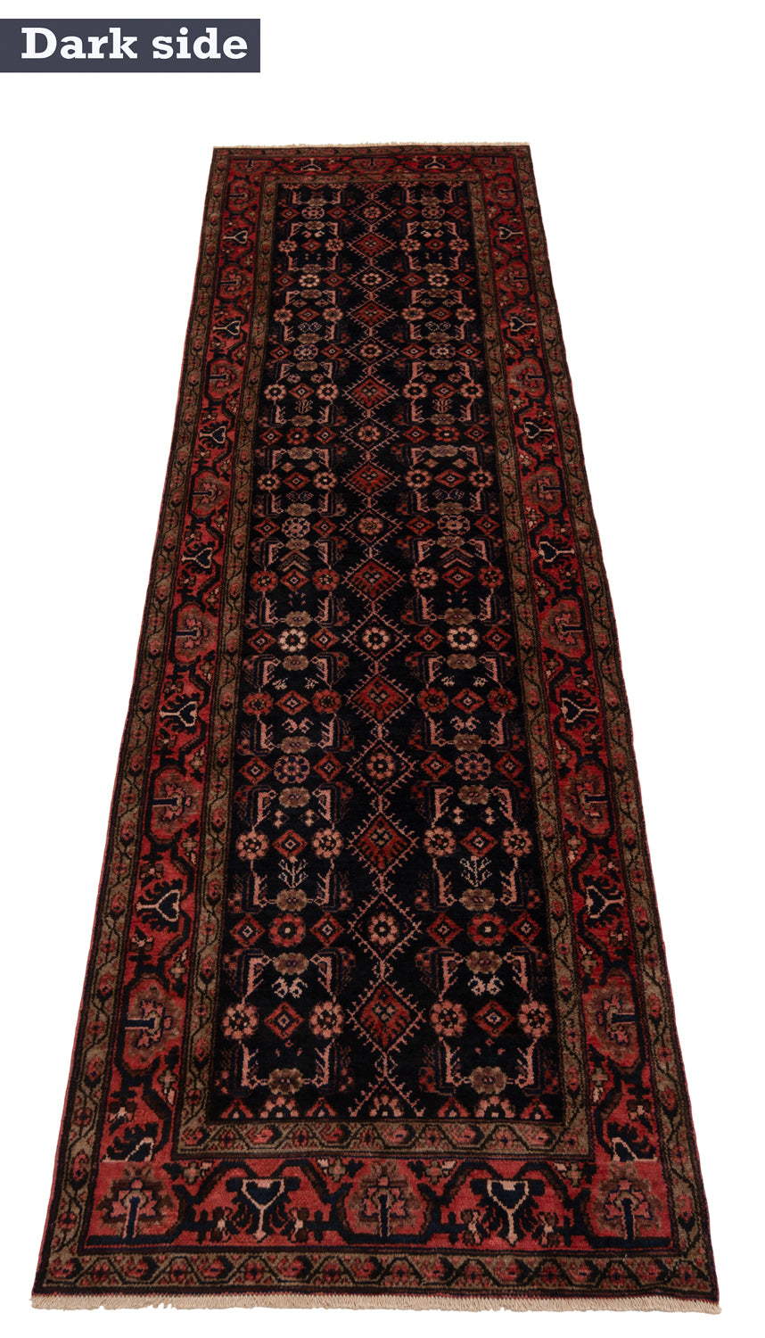 Alfombra persa Hamedan | 412 x 98 cm