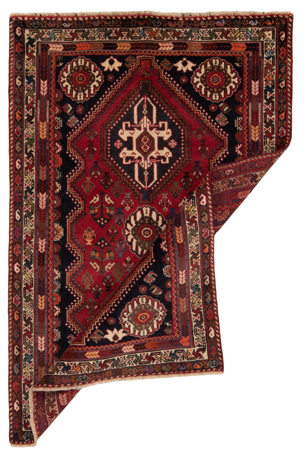 Alfombra persiana Shiraz | 160 x 104 cm