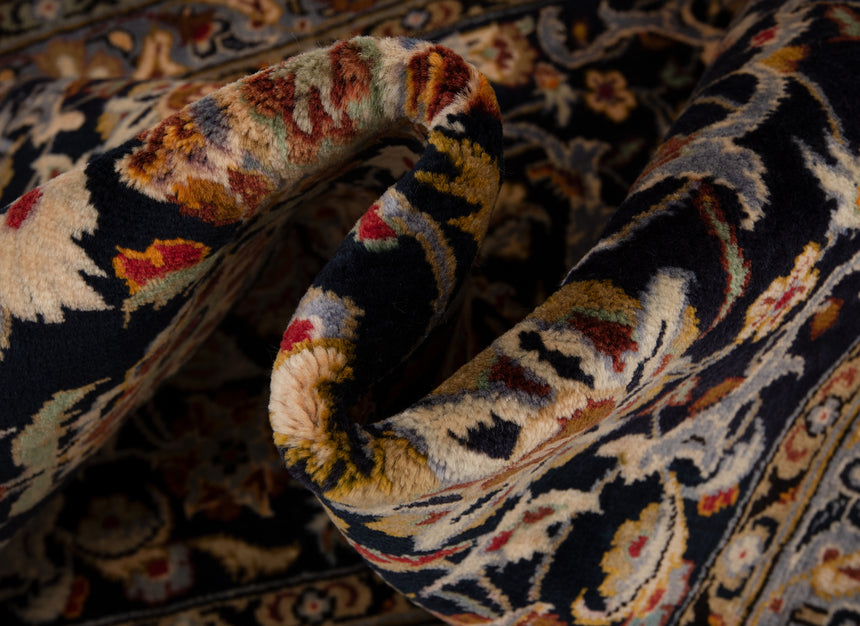 Alfombra persa Kashan | 462 x 100 cm