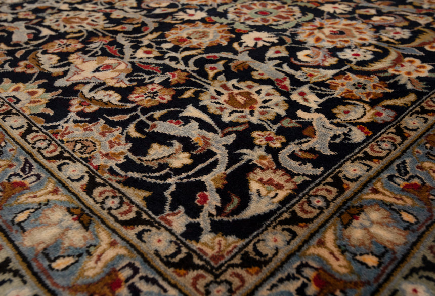Alfombra persa Kashan | 462 x 100 cm