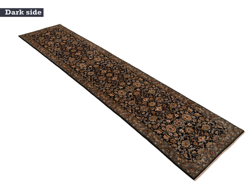 Alfombra persa Kashan | 462 x 100 cm