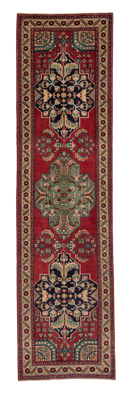 Alfombra persa Tabriz | 325 x 86 cm