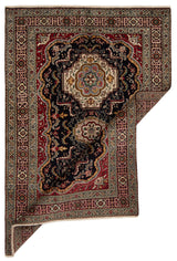 Alfombra persa Tabriz | 199 x 135 cm