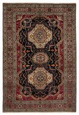 Alfombra persa Tabriz | 199 x 135 cm