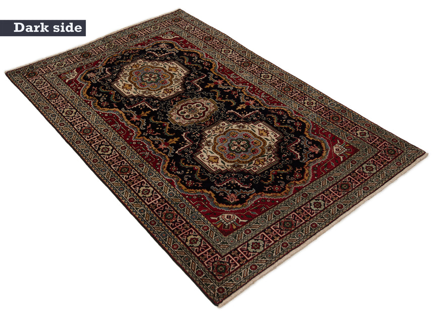 Alfombra persa Tabriz | 199 x 135 cm