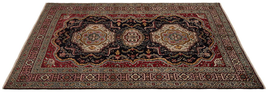 Alfombra persa Tabriz | 199 x 135 cm