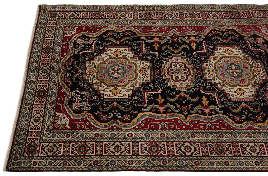 Alfombra persa Tabriz | 199 x 135 cm