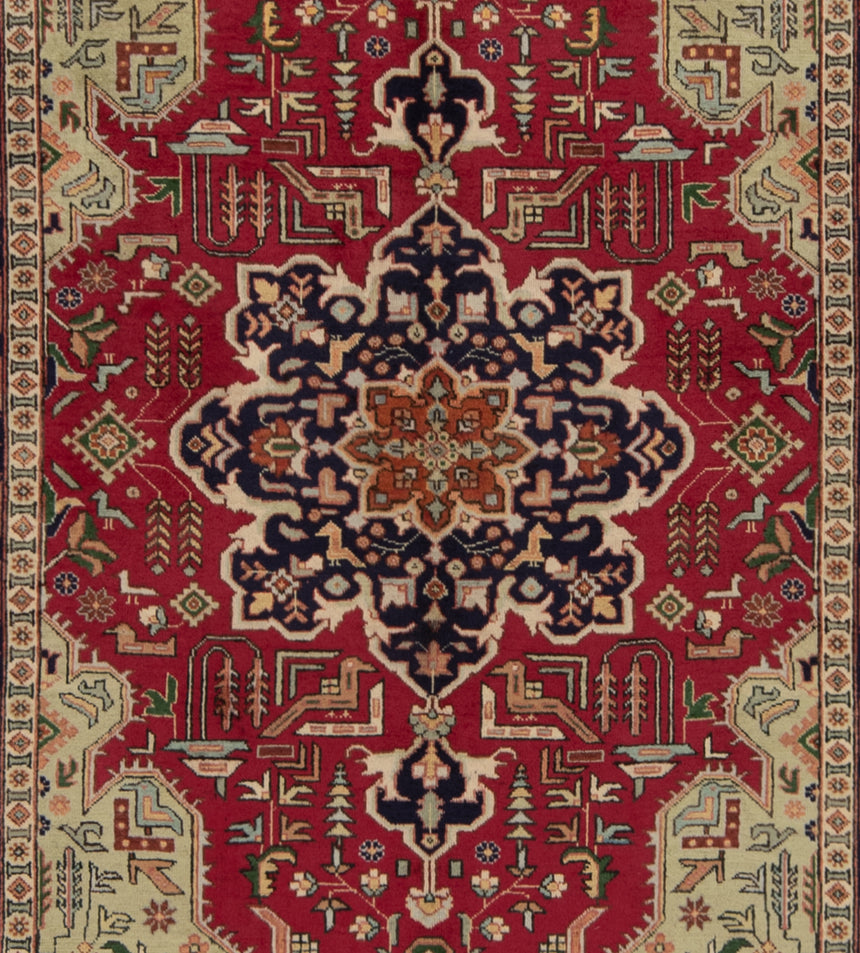 Alfombra persa Tabriz | 193 x 137 cm